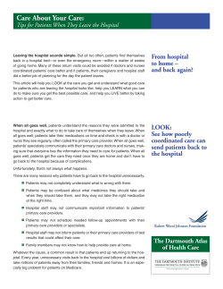Care About Your Care: Tips for Patients When