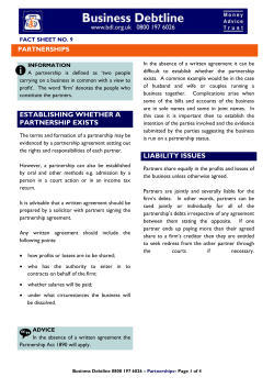 NDL Factsheets