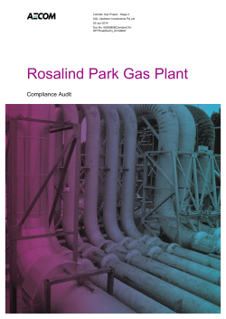 Rosalind Park Gas Plant