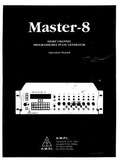 EIGHT CHANNEL PROGRAMMABLE PULSE GENERATOR
