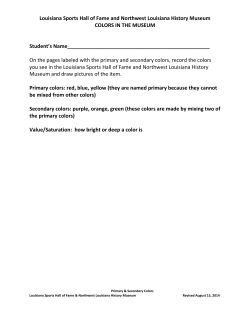 Colors in the Museum