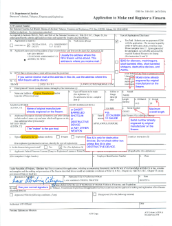 ATF Form 1