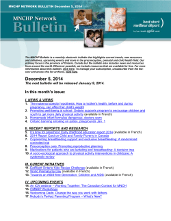 The Best Start Resource Centre thanks you for your interest in, and