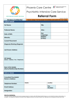 Referral Form
