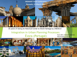 &Eacute;vora at present Evora has been giving priority to smart