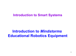 Introduction to Mindstorms and LeJOS