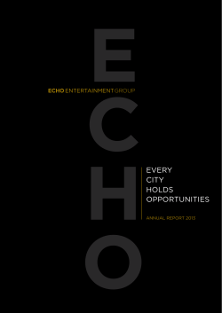 every city holds opportunities