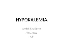 HYPOKALEMIA