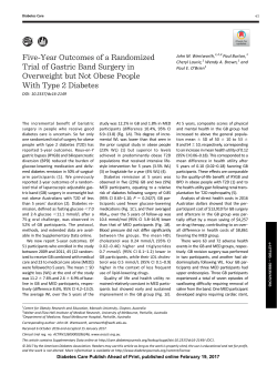 Five-Year Outcomes of a Randomized Trial of