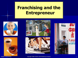 Franchising