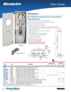 Meter Sockets