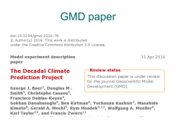 GMD paper