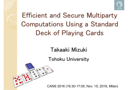 a,b - TAINS - Tohoku University