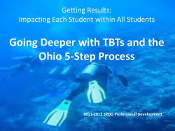 Data: Digging Deeper in Steps 1 and 2