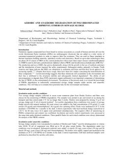 aerobic and anaerobic degradation of polybrominated diphenyl