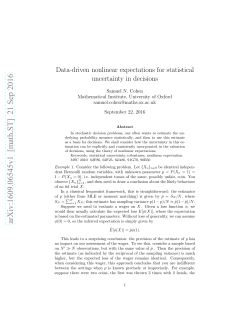 Data-driven nonlinear expectations for statistical uncertainty in