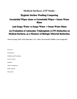 Medical Surfaces Study - Final 4-25