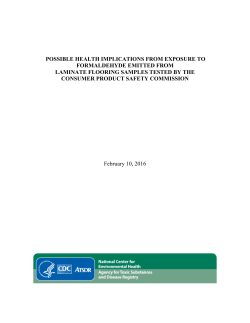 Possible Health Implications from Exposure to