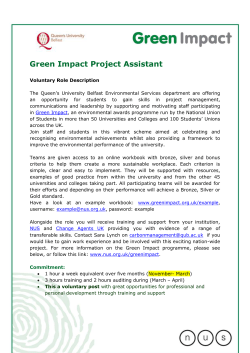 Student Mentors Scheme (name to be played with