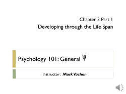 Psychology 101: General