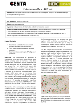 Tracking the transmission of antimicrobial resistance genes in
