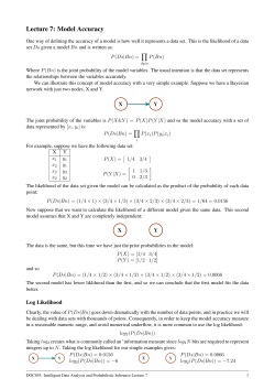Lecture 7: Model Accuracy