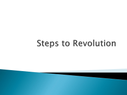 Steps to Revolution