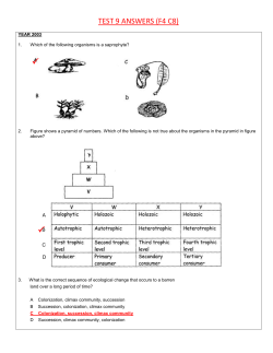 TEST 9 - F4 C8 - Biology Form 5 Tests