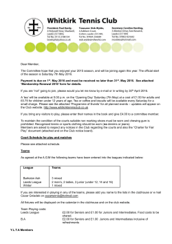 - Whitkirk Tennis Club