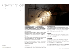 Process 1/3 Designers working with light www.speirsandmajor.com