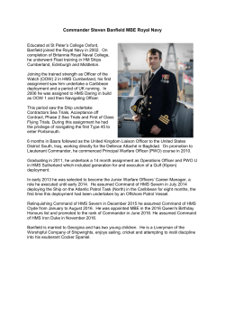 During the month of October two teams from HMS Iron