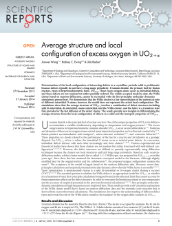 Average structure and local configuration of excess oxygen