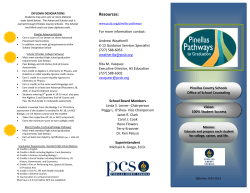 Resources - Pinellas County Schools