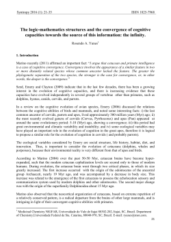 The logic-mathematics structures and the convergence of cognitive