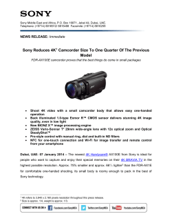 NEWS RELEASE: Immediate