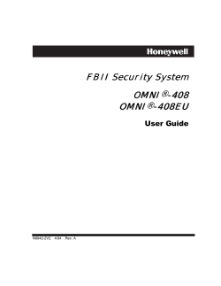 FBII Security System OMN II&reg;-408 OMN II