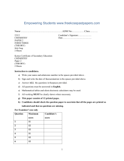 CHEMISTRY-PP2-EXAMQ