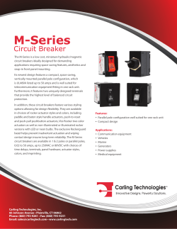 M-Series - Carling Technologies
