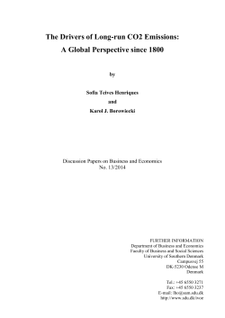 The Drivers of Long-run CO2 Emissions: A Global
