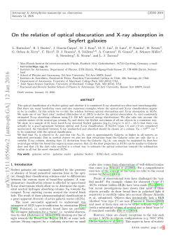 On the relation of optical obscuration and X