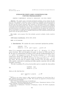 ENHANCED FRITZ JOHN CONDITIONS FOR