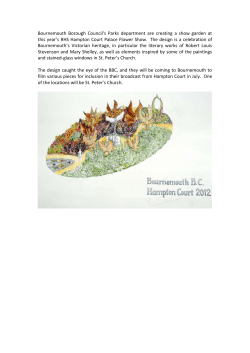 Bournemouth Borough Council`s Parks department are creating a