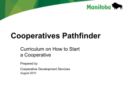 Step-by-Step on How to Start a Cooperative