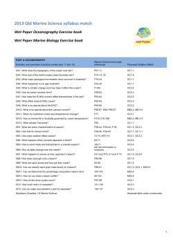 Exercises syllabus match