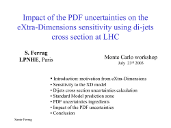 PDF uncertainties