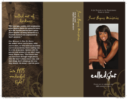 called out of darkness– into HIS wonderful light!