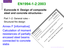 Eurocode 1: Actions on structures &ndash;