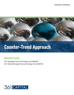 Counter-Trend Approach