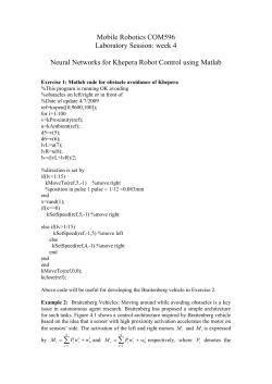 Digital Signal Processing Lab: week 4