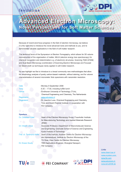 Advanced Electron Microscopy